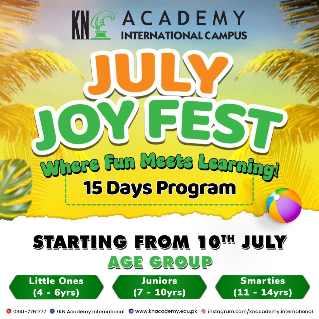 July Joy Fest Summer Camp